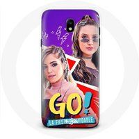 Maniacase Hoesje voor Samsung Galaxy j7 2017 Volg je dromen Mía Cáceres en Lupe Achával