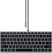 Satechi Slim W1 USB-C Wired Toetsenbord - QWERTY - Grijs