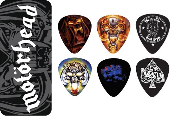 Dunlop Motorhead Authentieke Plectra 6 stuks Custom .073mm