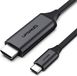 UPGROW USB-C naar HDMI-kabel - 4FT 4K @60Hz USB Type C naar HDMI-kabel, voor MacBook Pro, MacBook Air, iPad Pro, iMac Chromebook Pixel