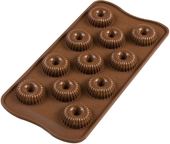 Silikomart Chocolade Vorm Choco Kroon