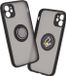 Techsuit Glinth Back Cover étui avec anneau pour Apple iPhone 11 - Noir