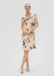 s.Oliver Mouwloze jersey jurk met een geknoopt detail - ecru - Maat 36