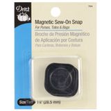 Dritz Vierkante magnetische Snap 1-1/8" 1/Pkg-zwart