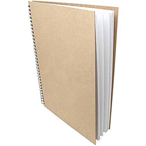 Artway Enviro Spiral Bound A3 Sketchbook - Portret - 70 zijden (35 vellen) van 100% gerecycled 170 g/m² cartridgepapier