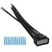 Anina WPT928 Verwarmde/gekoelde zitmodueladapter compatibel met Ford F150 F250 F350 Super Duty Mustang Fusion Chevy Tahoe Silverado Buick Allure Terraza 12 leidingen draadboom 3U2Z-14S411-ZMB