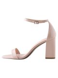 Next Dames Sandalen met blokhak en extra brede pasvorm Naturel