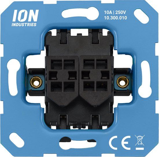 ION Industries Wisselschakelaar - Blauw - Opbouw