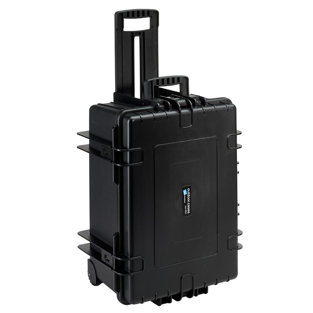 B&W outdoor.cases 6800/B/RPD - Opbergdoos voor hulpmiddelen - Zwart