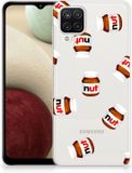Samsung TPU Hoesje voor Samsung Galaxy A12 Siliconen Case Nut Jar