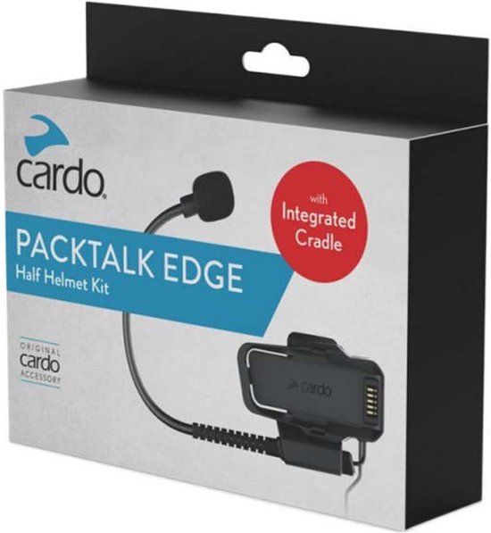 Cardo Packtalk Edge For Jet Helmets Audiokit Transparant