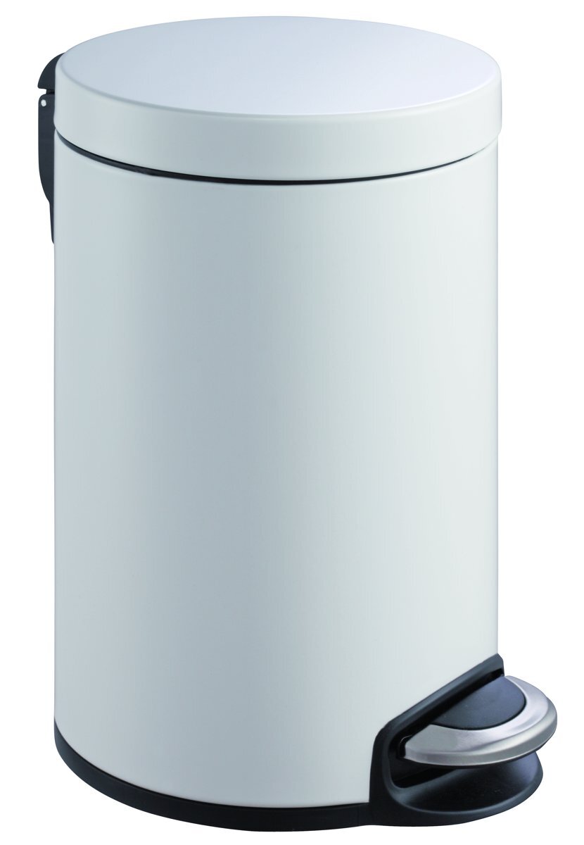 EKO Serene Step Bin 12 ltr Wit