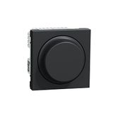 Schneider Electric NU351654W Wiser Unica draaidimmer 2-draads Zigbee antraciet alleen meca