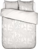 Essenza Palma Dekbedovertrek Wit - Katoen - Gebloemd - Tweepersoons - 200x200/220 cm
