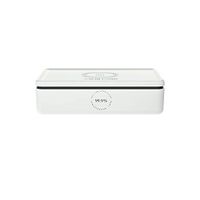 Sanitair-box met UV-C led, draagbaar, doodt 99,9% bacteriën af, draadloze oplader voor smartphone