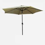 WERKA PRO Parasol Recht Ø 2,7 m crème
