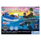 Discovery #Mindblown 1423001071 - Doe-het-zelf land- en zeevoertuigen op zonne-energie - Land- en zeevoertuig op zonne-energie om zelf te maken - voor kinderen vanaf 6 jaar.