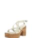 Guess CORKE Sandalen Dames Beige Leer Maat 39