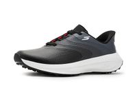 Skechers GO Mens synthetische bovenste vetersluiting Spike minder golfschoen, zwart/wit, 6.5 UK