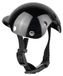 Casque pour animaux de compagnie - Noir - M 12,5 cm