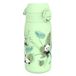 ION8 Geïsoleerde Stalen Waterfles, 320 ml/11 oz, Lekvrij, Makkelijk te Openen, Veilige Sluiting, Vaatwasserbestendig, Draaghandvat, Hygiënische Flip Cover, Reliëfprint, Ontwerp Drinkfles, Pandas