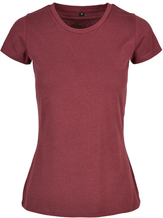 Build Your Brand Basic Tee - Women's T-Shirt - Cherry - M