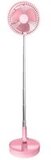e-Dream Mini Fan - Tafel Ventilator - Draadloos / Inklapbaar - Roze