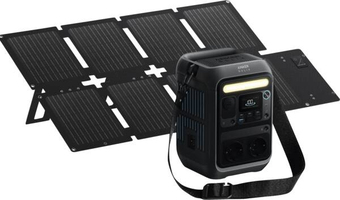 Anker SOLIX C300X plus PS60 Portable Power Station - 600W - Black