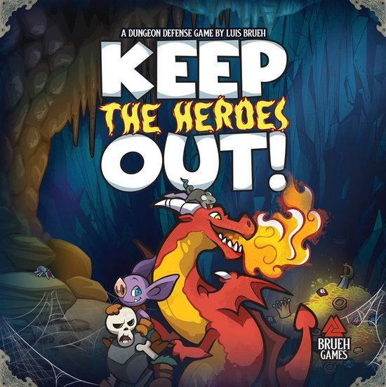 Keep the Heroes Out! - Strategisch Bordspel - Brueh Games - Engelstalige Versie