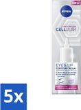 NIVEA 5 x Oogcrème CELLULAR Expert Filler Anti-Veroudering - 15 ml