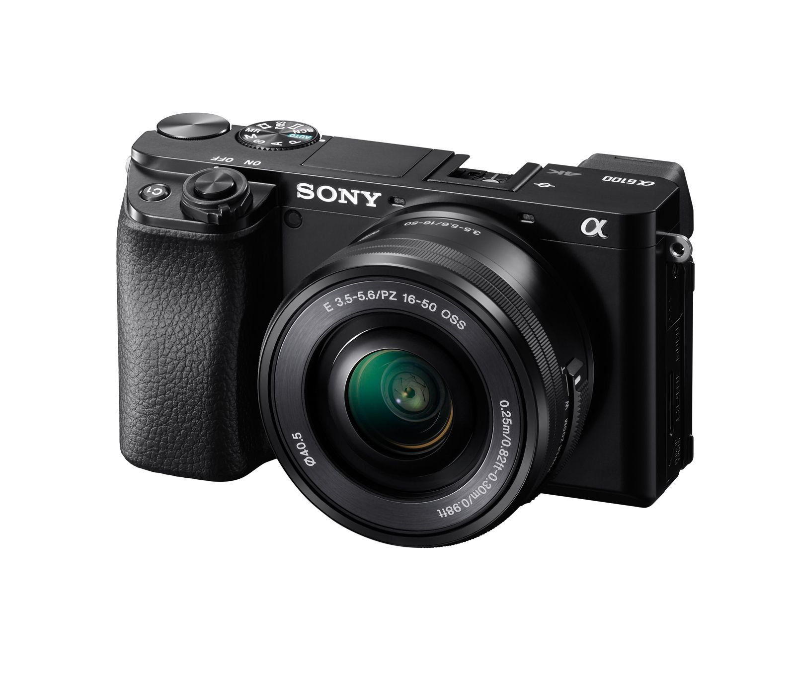 Sony A6100 zwart + 16-50mm F/3.5-5.6 PZ OSS II - 4548736166349
