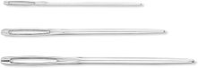 Prym Zilvere Wolnaalden (smyrna naalden) set - Metaal - 3 stuk(s)