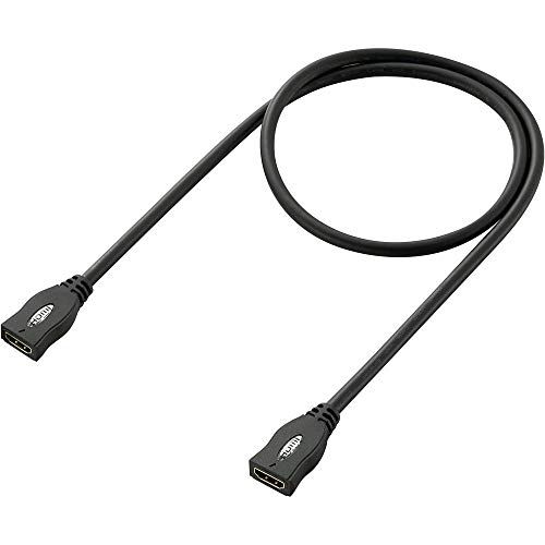 Speaka HDMI Verlengkabel - 1.00 m - Zwart