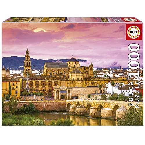 Educa - Córdoba | Puzzel met 1000 stukjes, afmetingen ca. 1 keer opgebouwd: 68 x 48 cm, incl. Cola Fix puzzel voor het ophangen van een keer, vanaf 14 jaar (19623)