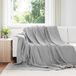 vidaXL Plaid Grijs Fleece 270 x 240 cm