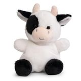 Little Living Nature Snugglies Koe pluche dier, knuffeldier, cadeau voor kinderen en volwassenen, knuffelig dierspeelgoed
