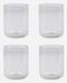 House Doctor Rich Waterglas Transparant 4 stuks 400 ml
