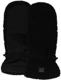 Morethansocks Teddy Wanten Dames - Zwart - One Size