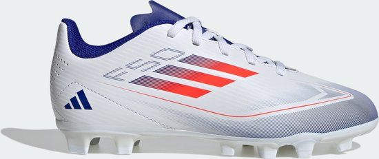 adidas Performance F50 Club Flexible Ground Voetbalschoenen Kids - Wit - Maat 30