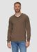 s.Oliver Tricot pull avec logo brodé - Marron clair - Taille S