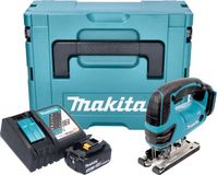 Makita DJV 180 RF1XJ accu-decoupeerzaag 18 V 135 mm + 1x accu 3,0 Ah + oplader + Makpac