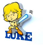 3D Light FX OSCA CONNECT, S.L. Star Wars Luke Skywalker 3D Lichteffect Mini-lamp