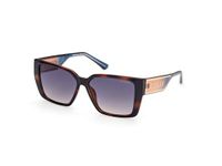 Guess GU7818-5652b Dames Zonnebril Bruin 56 Vrouw