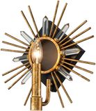 Gilded Nola Wandlamp Sun King