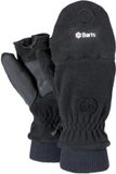 Barts Convertible Handschoenen Zwart Polyester Mannen M