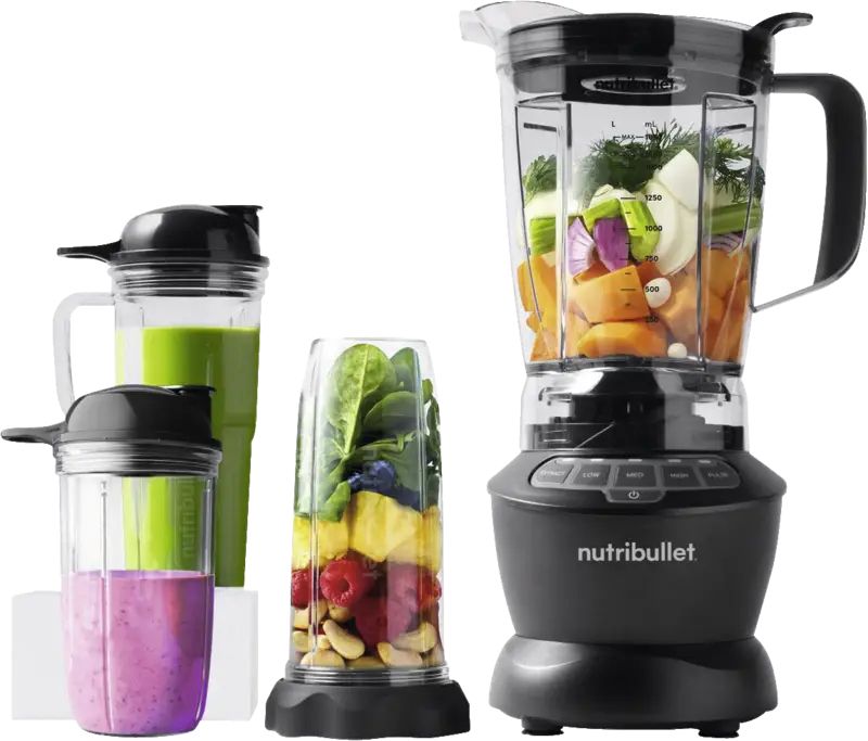 Nutribullet Combo Power Blender - 1500W - Dark Grey
