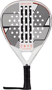 Adidas Match 3.3 Light Padel Racket Druppelvormig Unisex Blauw Glasvezel 365-375 gram L0