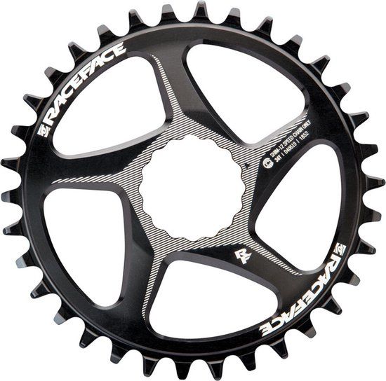 Shimano Race Face Cinch Shimano Direct Mount Kettingblad Zwart 34t
