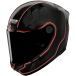 Nolan X-804 ST Ultra Carbon Asso 342, casque intégral, couleur: Carbone/Noir/Rouge/Blanc, taille: L