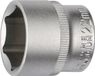 TECWERK Steeksleuteldop 3/8 duim 6-kant SW 8mm L.30mm
